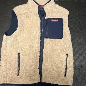 Vineyard Vines Sherpa vest